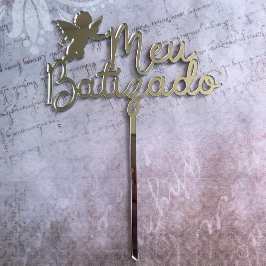 Topper O meu Batizado com Anjo