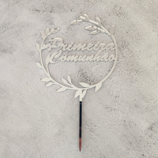 Topper acrilico Primeira Comunhão