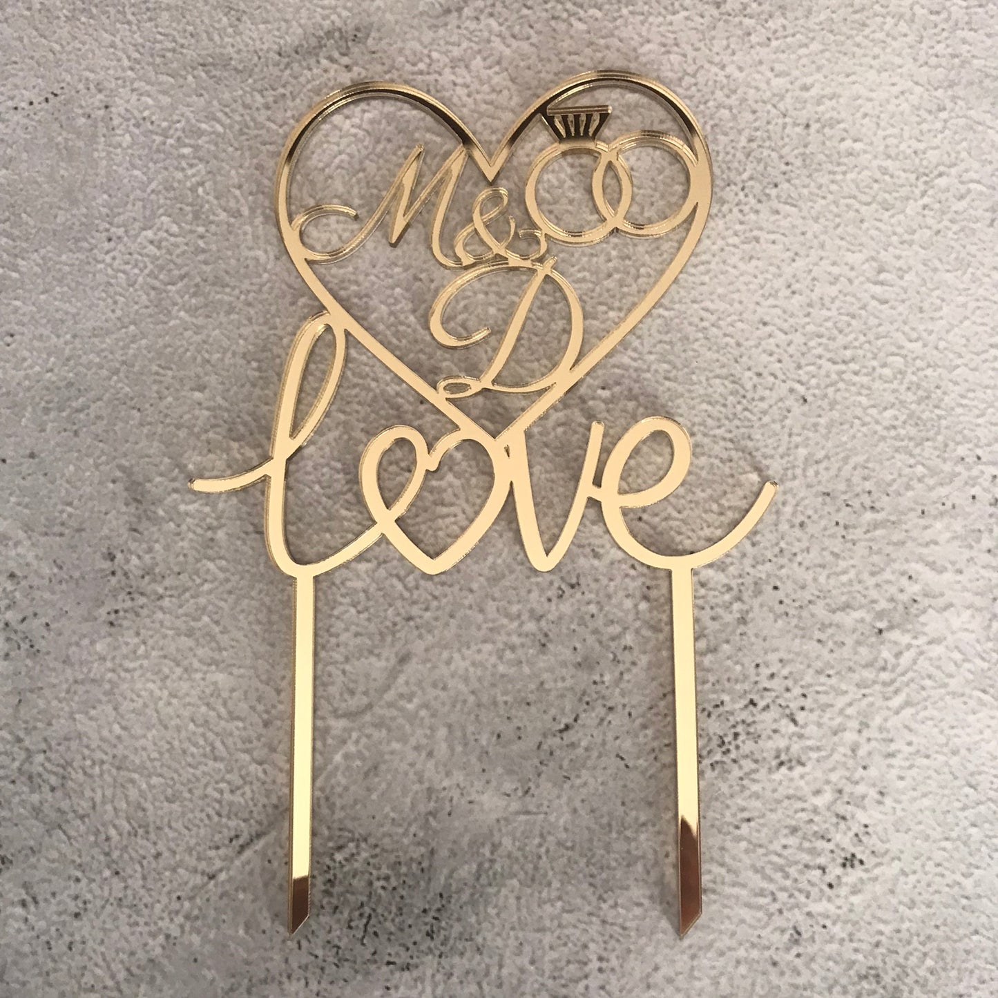 Topper de casamento LOVE