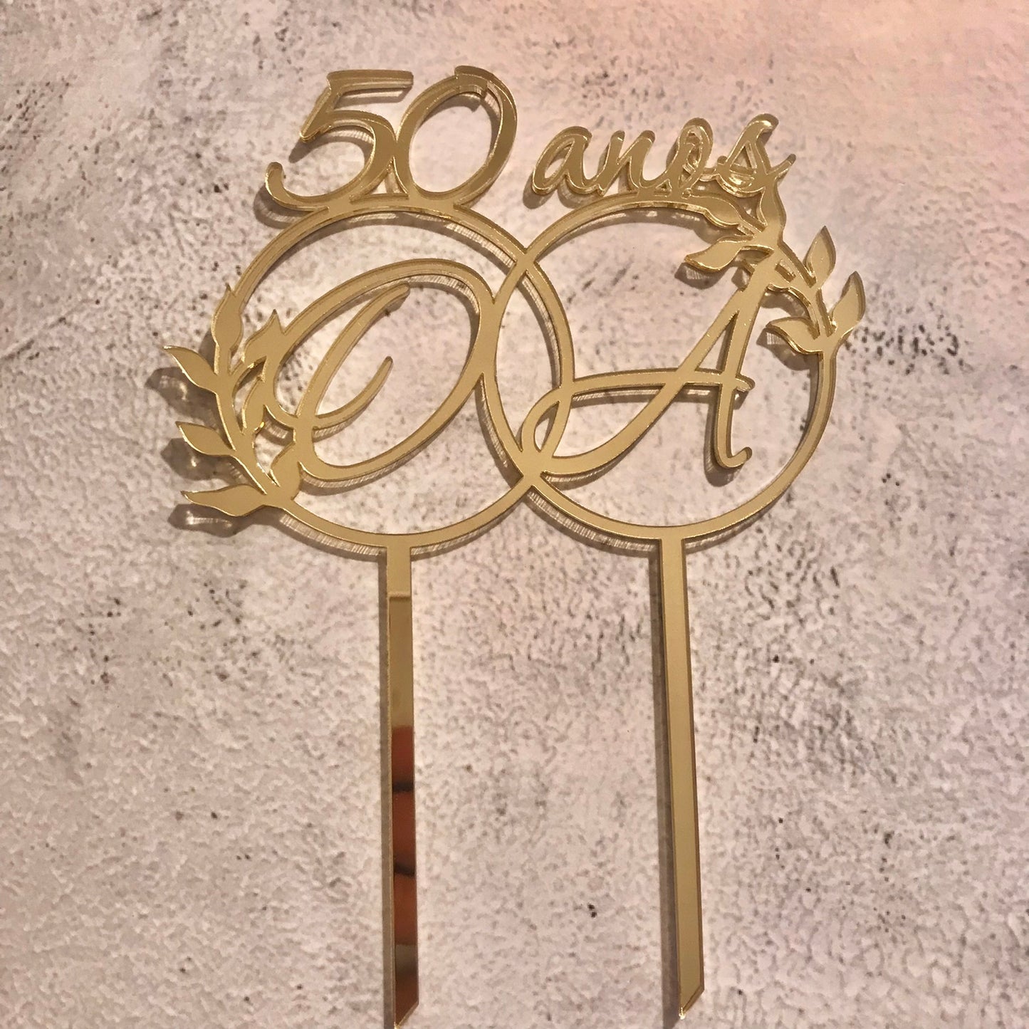 Topper 50 anos de casamento